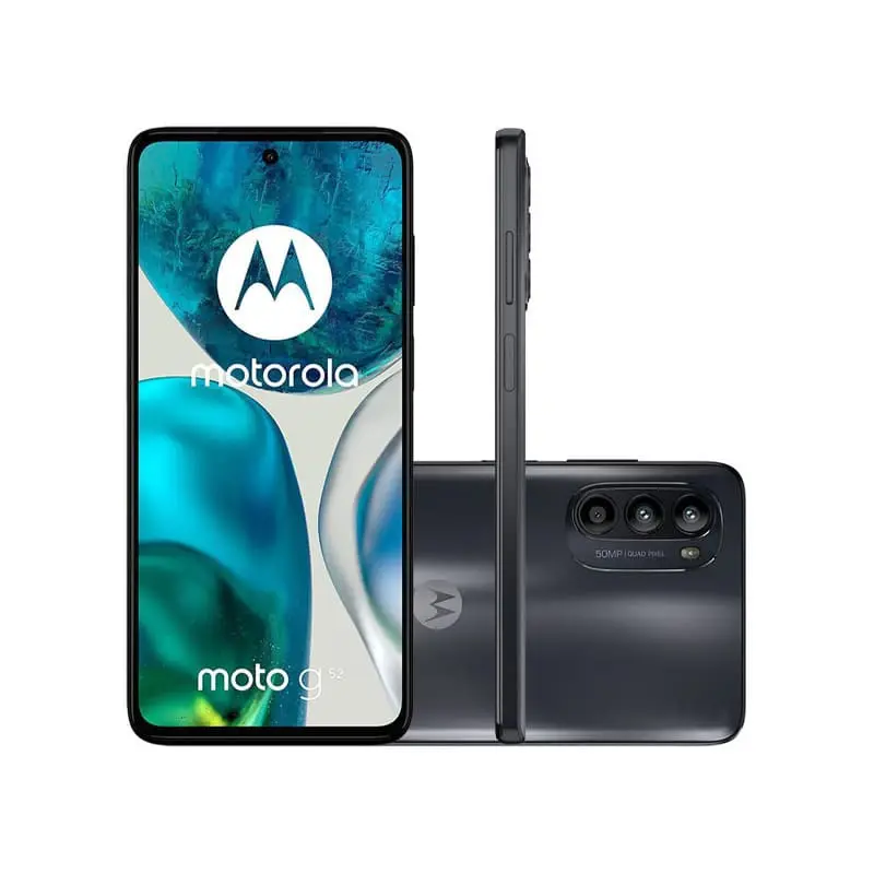 رنگ خاکستری گوشی موبایل موتورولا مدل Moto G52